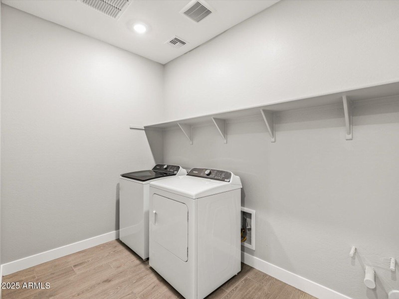 Included Washer & Dryer