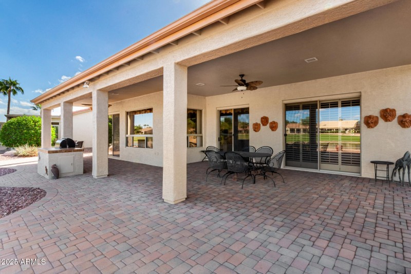 45 Covered Paver Patio