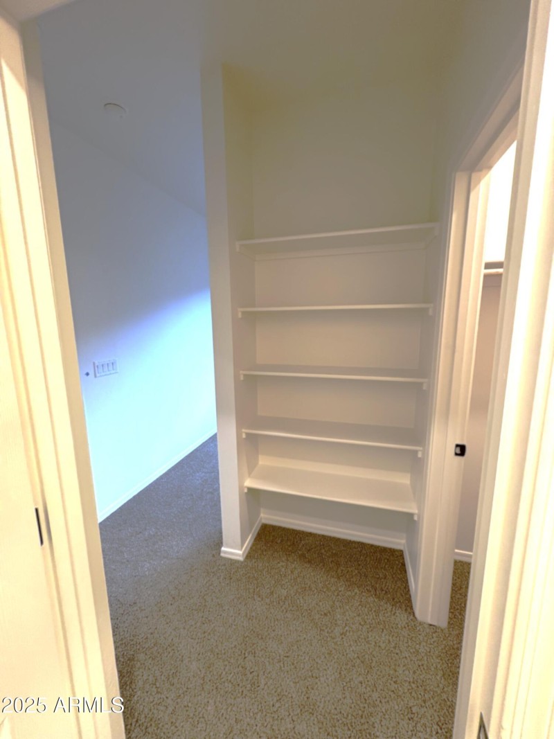 Primary closet