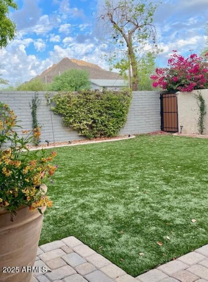 Camelback Mountain from patio