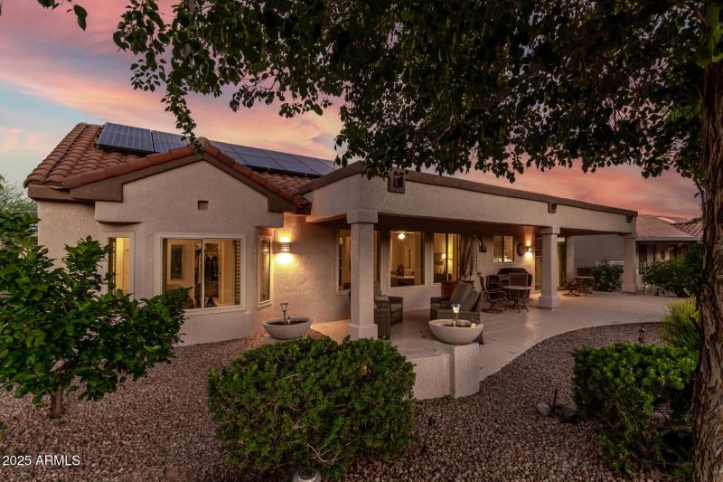 Back yard Porch 2 NIGHT