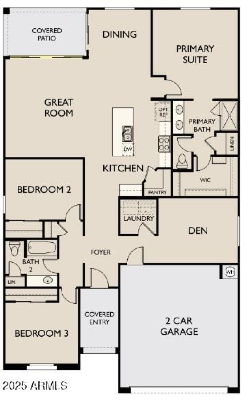Marigold L 4 Panel Slider