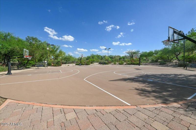 26-Four Way Basketball Court