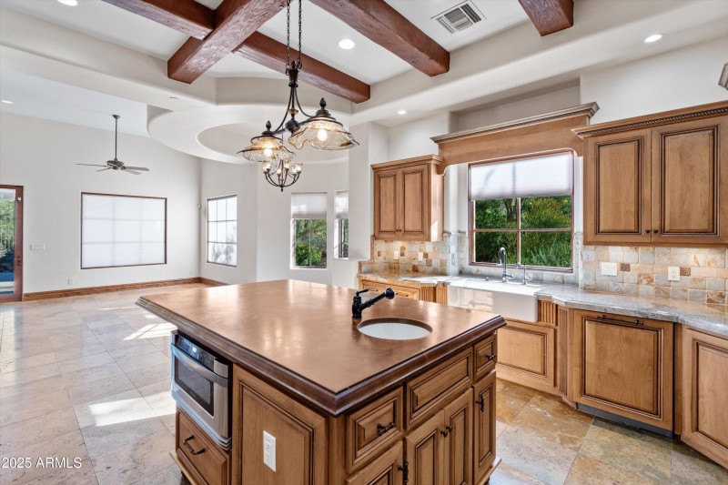 041-Kitchen to Family and Breakfast