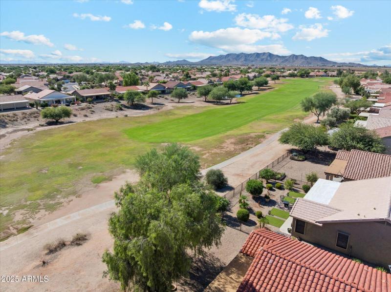 Golf Course Aerial VIew