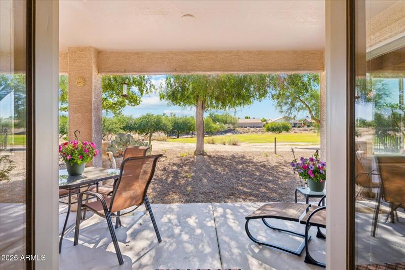 Patio to Golf Course