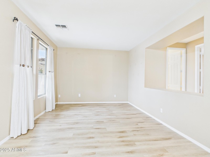Spacious formal living room