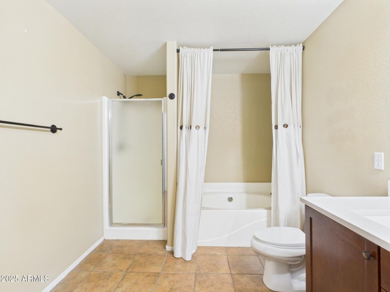 Separate Tub and shower for the master