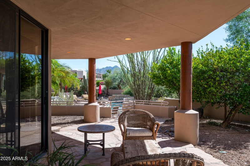 Owner's Private Covered Patio
