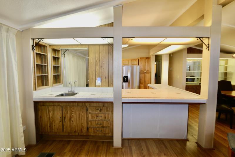 Wet bar and Kitchen