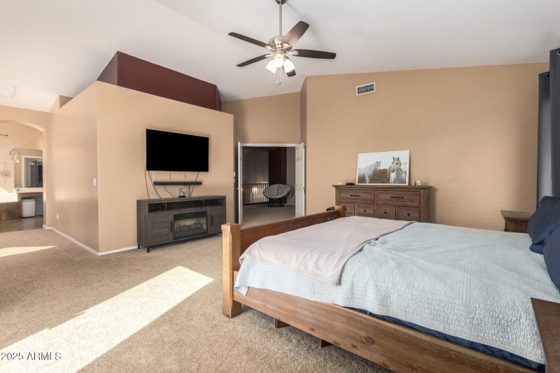 Primary suite private balcony