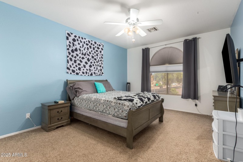 Downstairs bedroom and bath