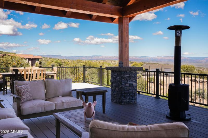 Views off Covered Deck