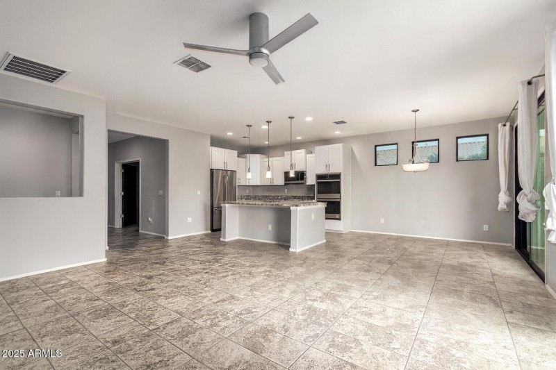 Living Room: Kitchen