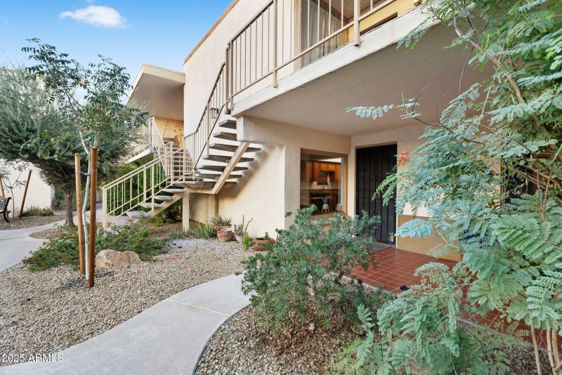 Welcoming Ground-Level Patio