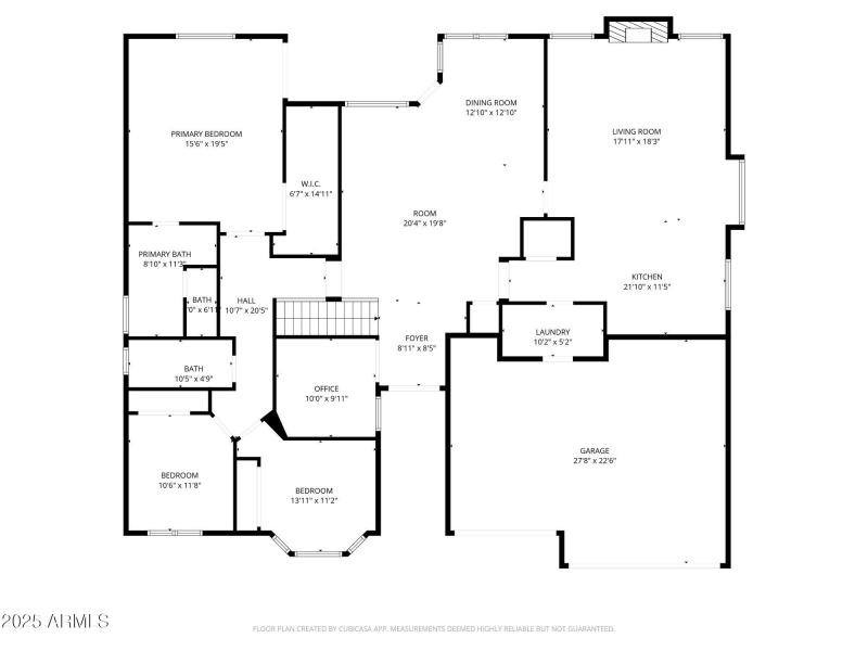 Main Level Floor Plan
