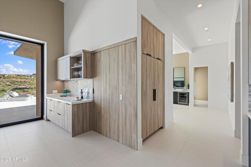 24-Bar and hidden pantry