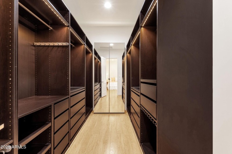 Primary Walk In Closet