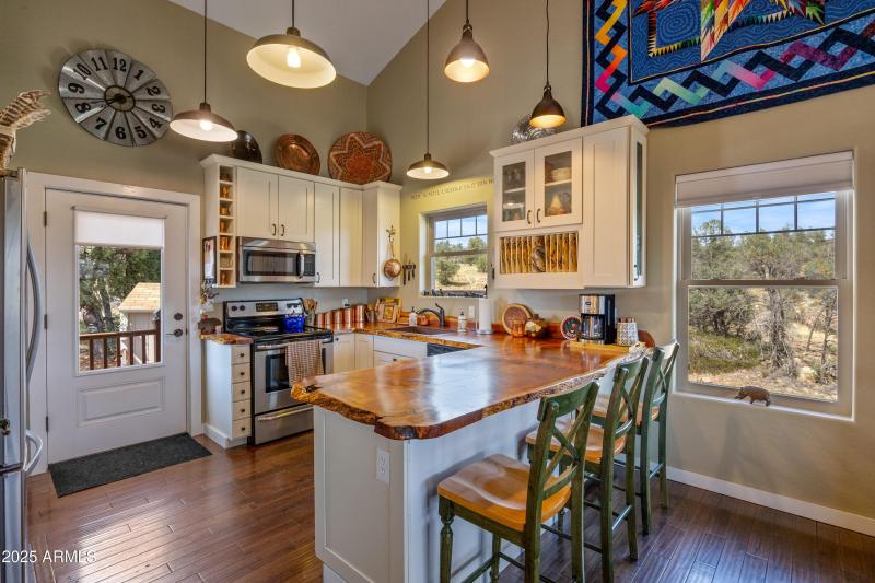 Kitchen from Living Area