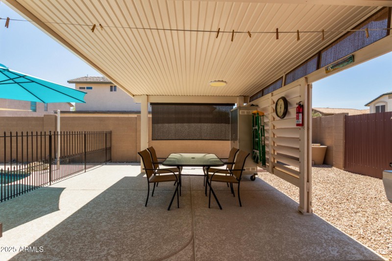 Extended Covered Patio