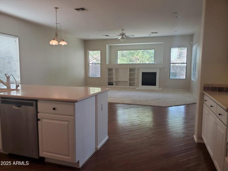View of Family Rm from Kitchen