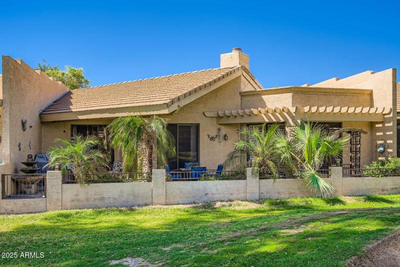 Back Patio from Golf Course