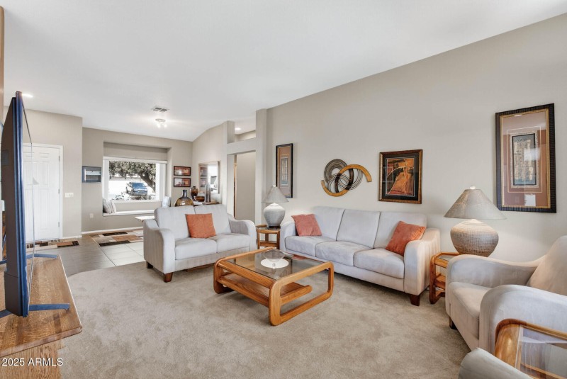 Living Room toward dining area