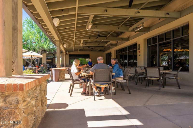 Indigo Grill patio Seating
