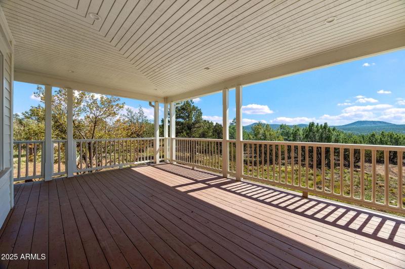 Covered Deck View