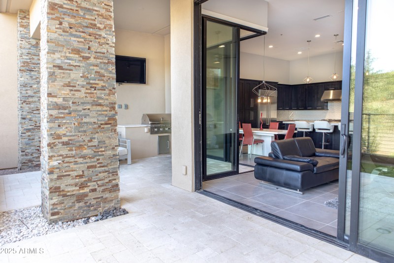 Backyard Patio from Great room