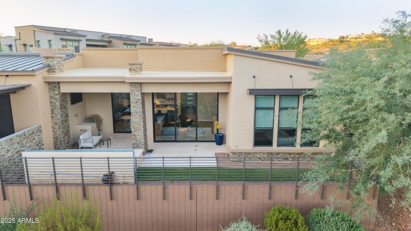 View from driving range