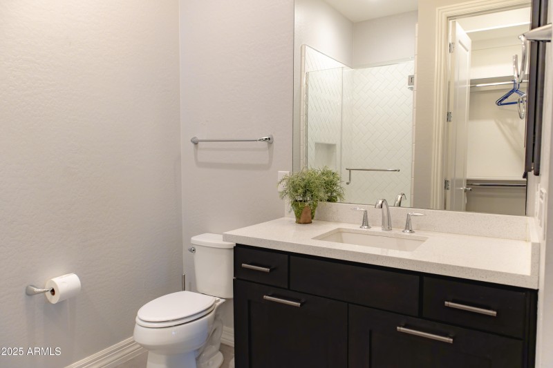 Casita bath vanity and mirror