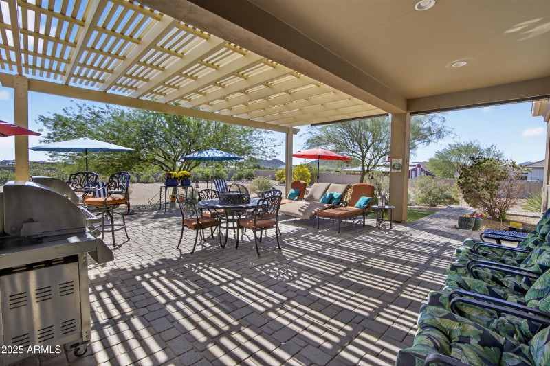 Oversized Back Patio