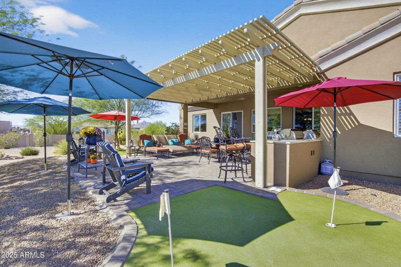 Overzized Back Patio