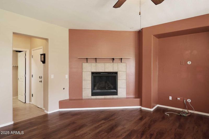 Family Room-Fireplace