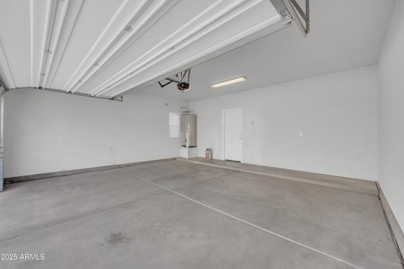 2 car attached garage