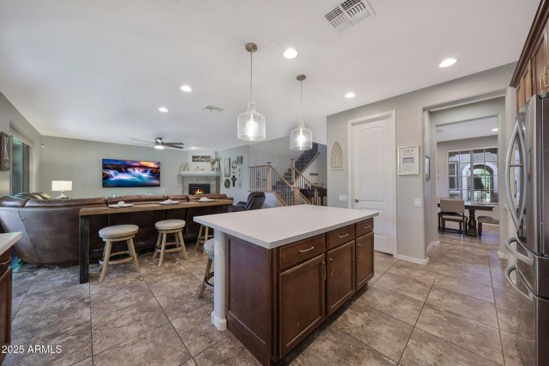Kitchen Island and Pantry