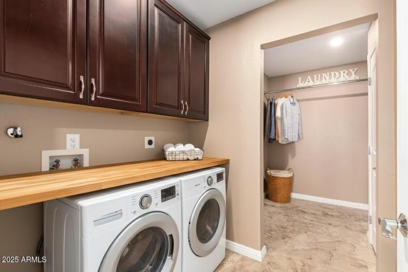 Laundry Room with Virtual Staging