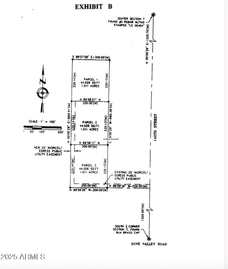 PARCEL 2 139th way survey and easement