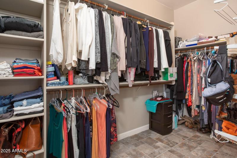 huge walk-in closet