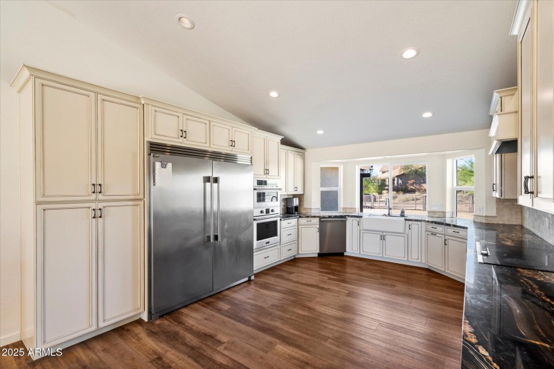 Ample Crown Molded Cabinetry