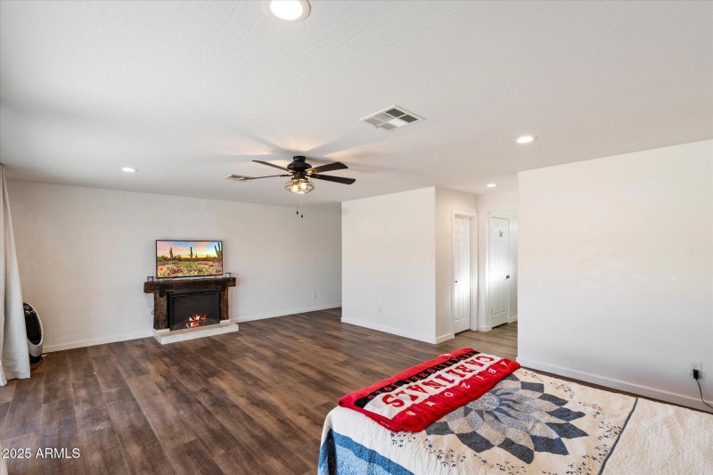 Primary Bedroom w/ Fireplace