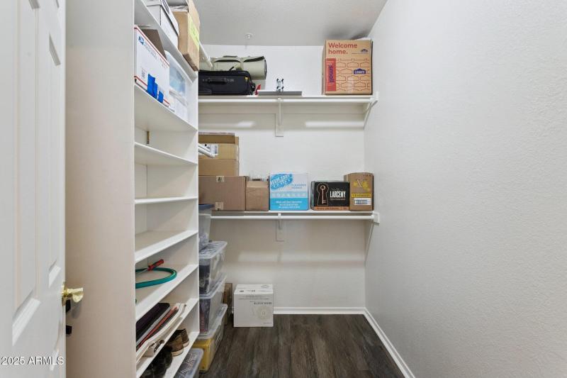 Primary Spacious Closet