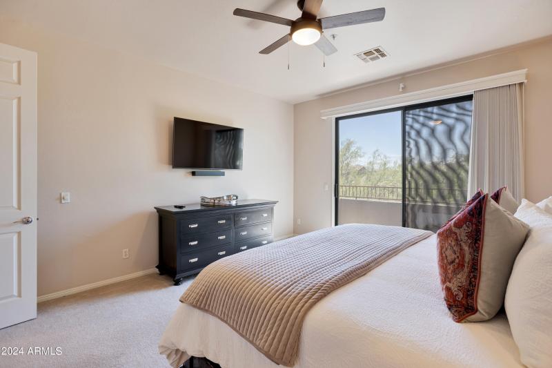 Master Bedroom with balcony
