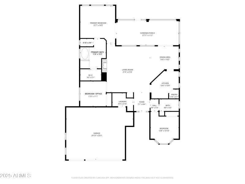 FLoor plan and measurements--
