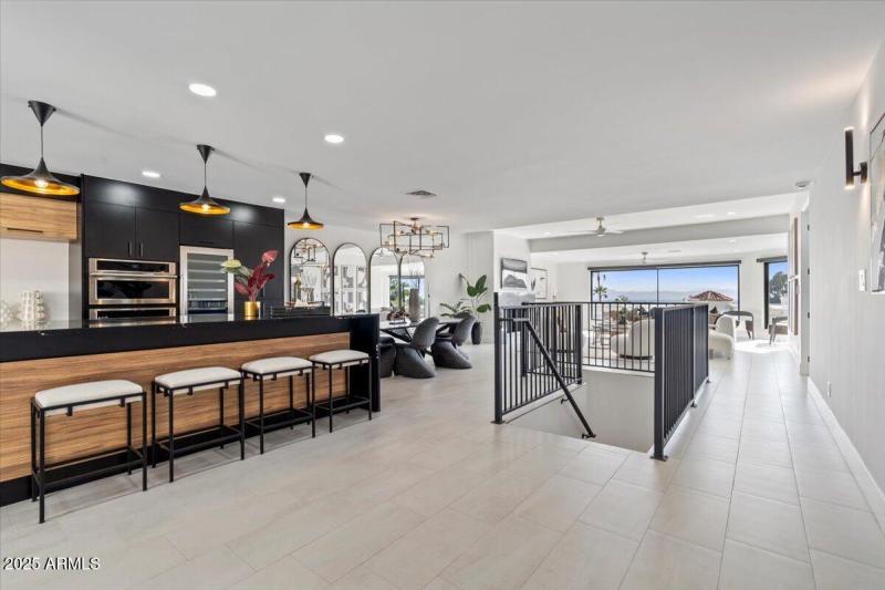 VIEW FROM FRONT ENTRY