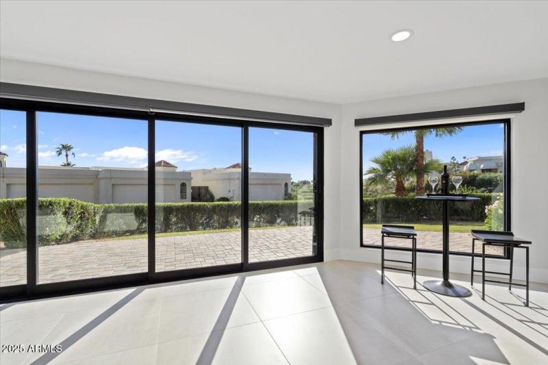 DOWNSTAIRS PATIO AND YARD