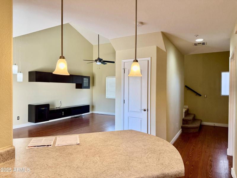 View from the kitchen