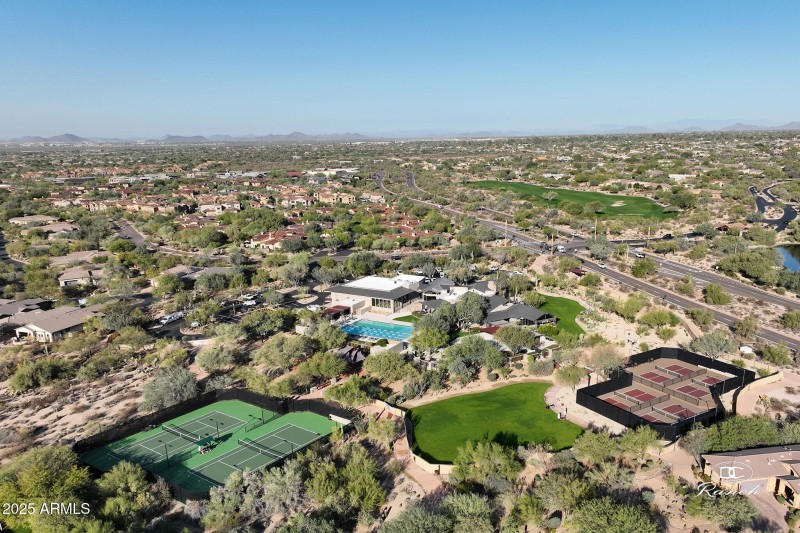 Desert Camp Community Center_Aerial-Cour