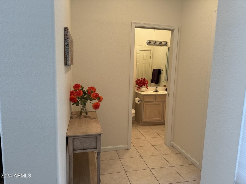 Hallway for Guest area